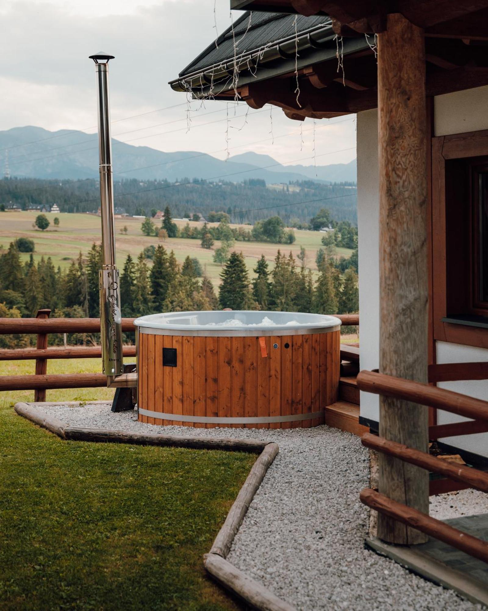 Lasschata - Domki W Gorach Z Balia Oraz Sauna Zakopane Exteriör bild