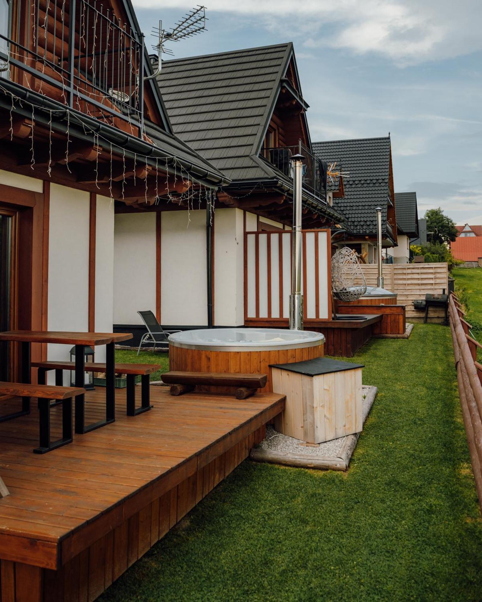 Lasschata - Domki W Gorach Z Balia Oraz Sauna Zakopane Exteriör bild